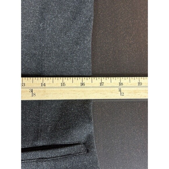 Athleta Venice Blazer Dark Heather Grey 8 Stretch Single Breasted - Picture 10 of 14